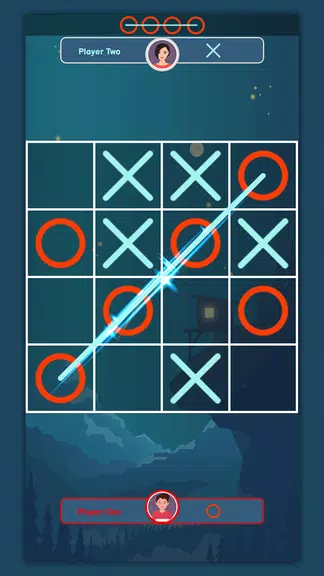 Tic Tac Toe Online - XO Game Tangkapan skrin 2