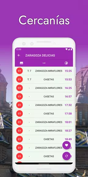 Zaragoza Bus Tranvía Cercanías Captura de pantalla 3