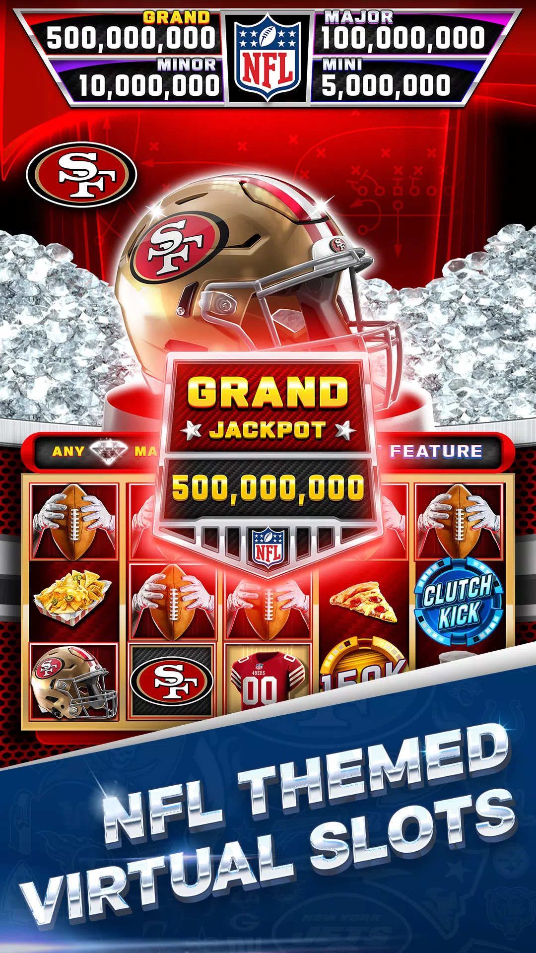 NFL Super Bowl Slots Capture d'écran 1