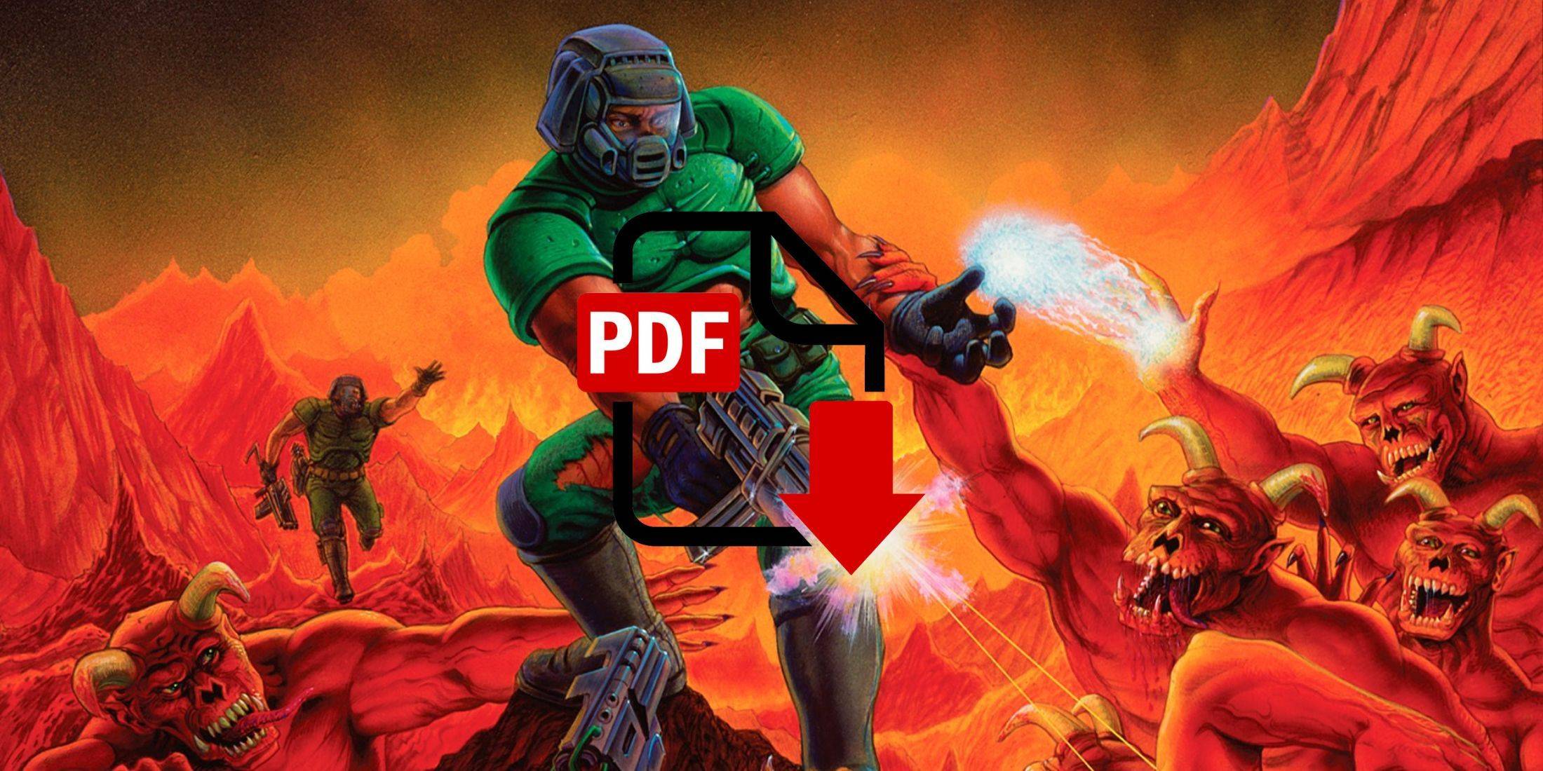 Ang DOOM ngayon ay mai -play sa format na PDF