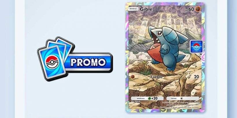 Gible erhältlich in der neuen Drop -Veranstaltung von Pokémon TCG Pocket