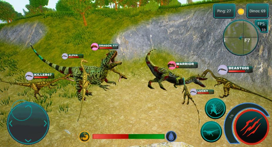 The Cursed Dinosaur Isle स्क्रीनशॉट 0