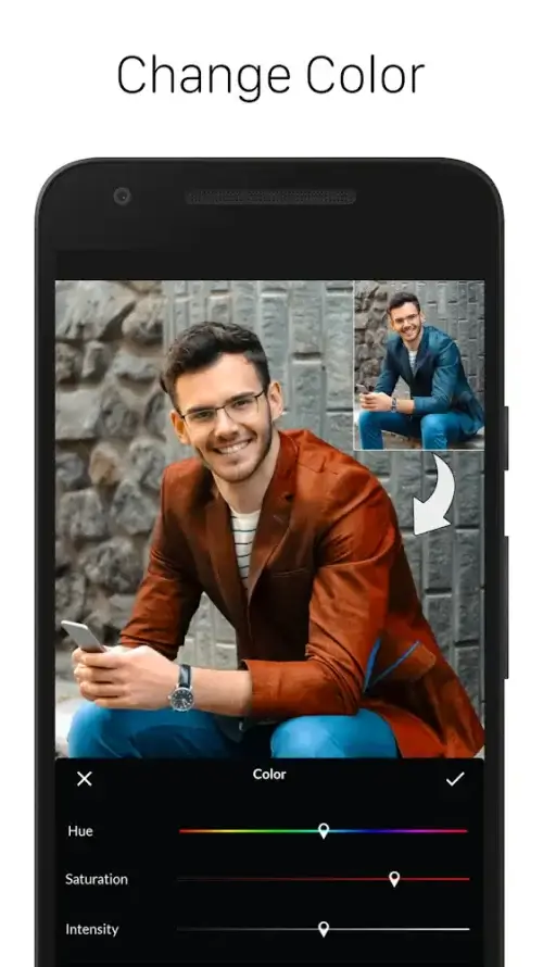 LightX Photo Editor ဖန်သားပြင်ဓာတ်ပုံ 1