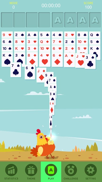 FreeCell Friends ဖန်သားပြင်ဓာတ်ပုံ 1