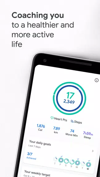 Schermata Google Fit: Activity Tracking 0