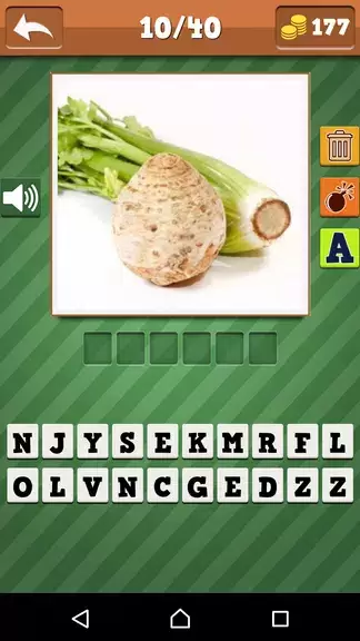 Vegetables Quiz应用截图第3张