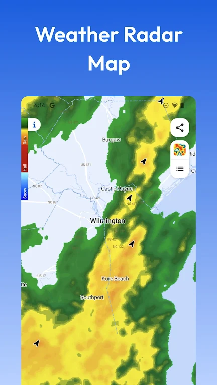 Weather Radar RainViewer應用截圖第0張