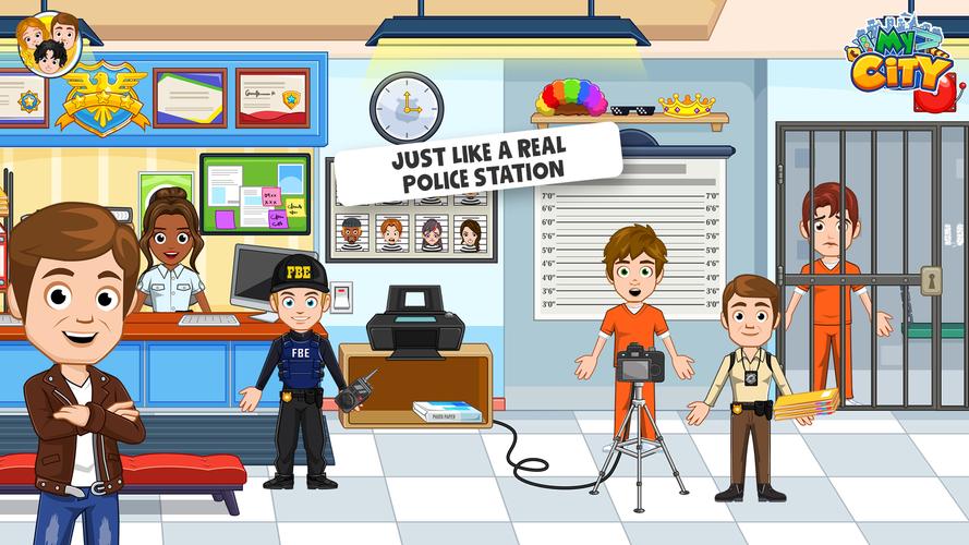 My City : Police game Captura de tela 2