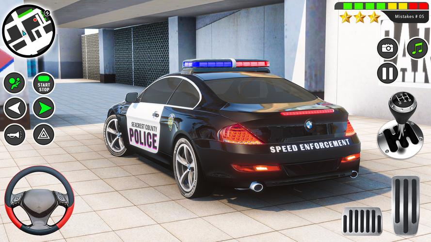 Super Police Car Parking 3D Capture d'écran 0