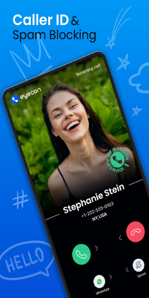Schermata Eyecon Caller ID & Spam Bloc 0