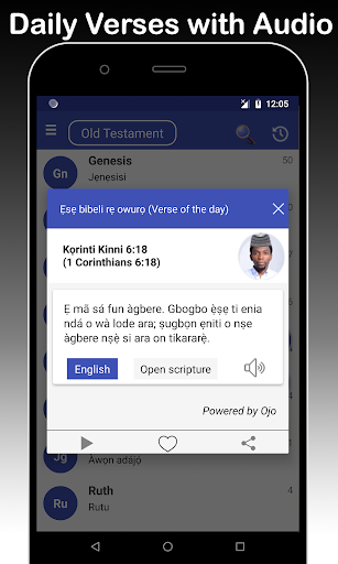 Yoruba & English Bible - With Full Offline Audio應用截圖第1張