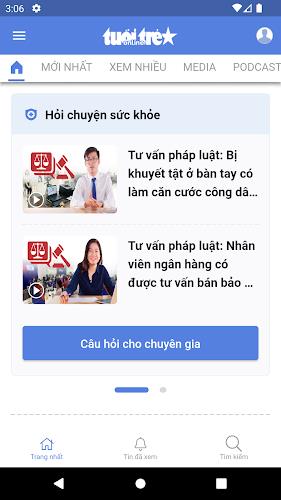 Tuổi Trẻ Online स्क्रीनशॉट 1