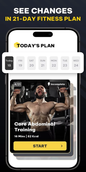 The Muscle Monster Workout Planner Screenshot 1