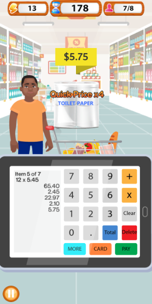 Supermarket Cashier Simulator Mod Schermafbeelding 1