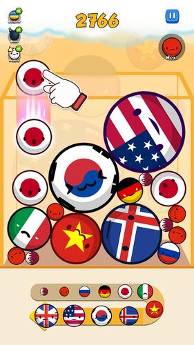 Country Ball: Mix Ball Drop スクリーンショット 0