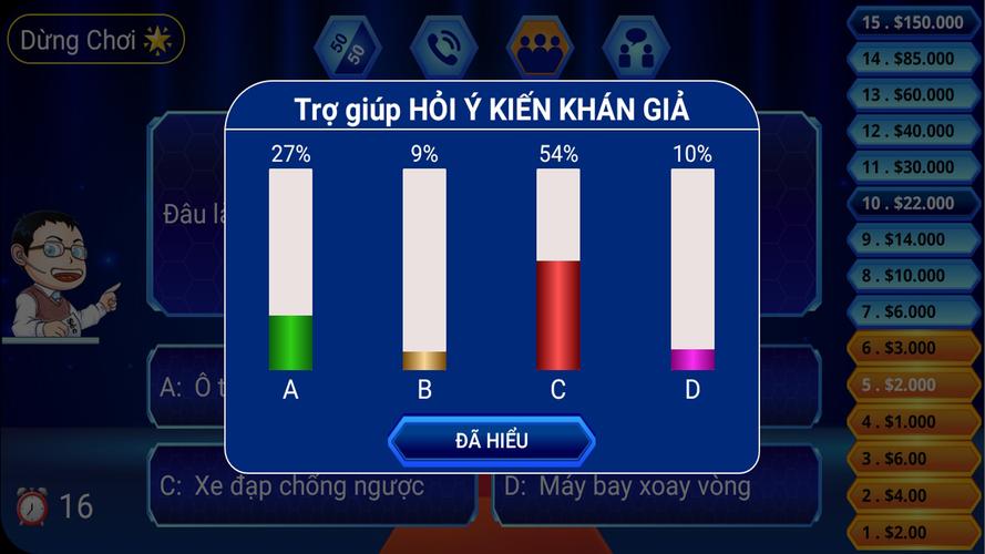 Schermata Ai Là Triệu Phú 4.0 3