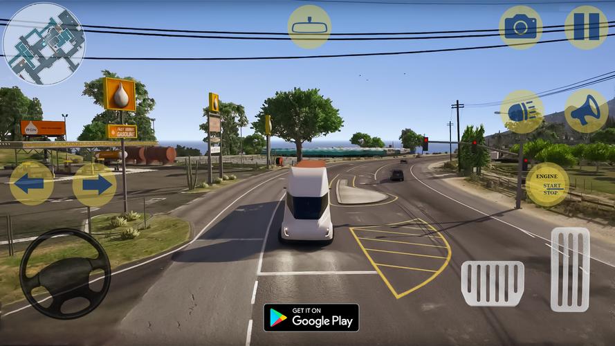US Cargo Truck Games 3D Zrzut ekranu 0