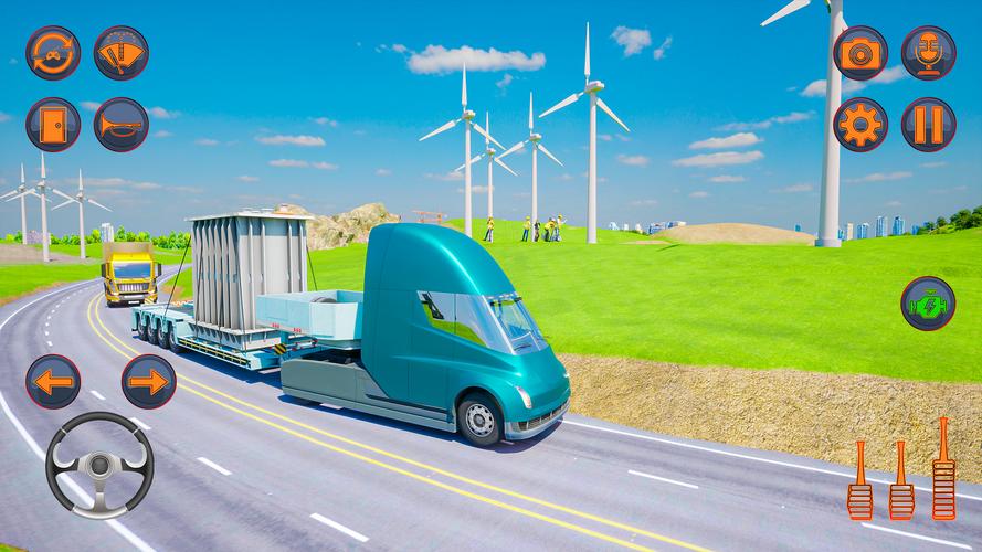 US Cargo Truck Games 3D Zrzut ekranu 1