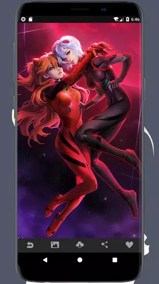 Beauty Anime Girls Wallpapers ဖန်သားပြင်ဓာတ်ပုံ 3