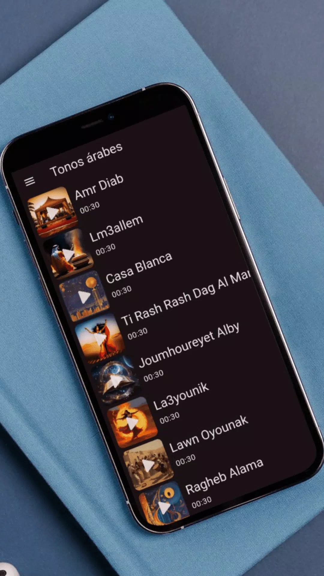 Arabic Sounds Ringtones App Schermafbeelding 3