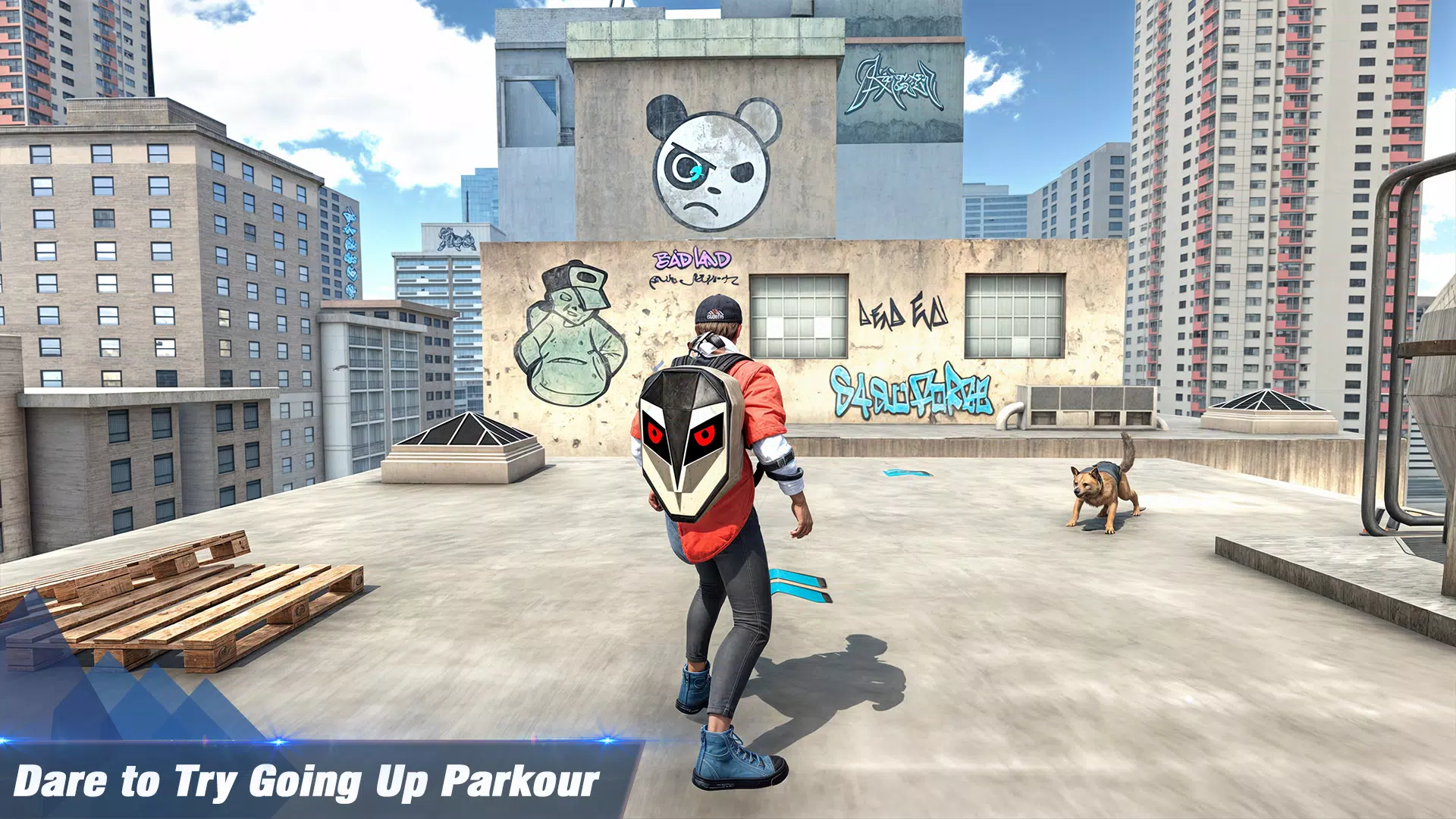 Going Up Parkour Only Rooftop स्क्रीनशॉट 3