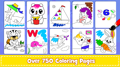 Coloring Games & Coloring Kids স্ক্রিনশট 3