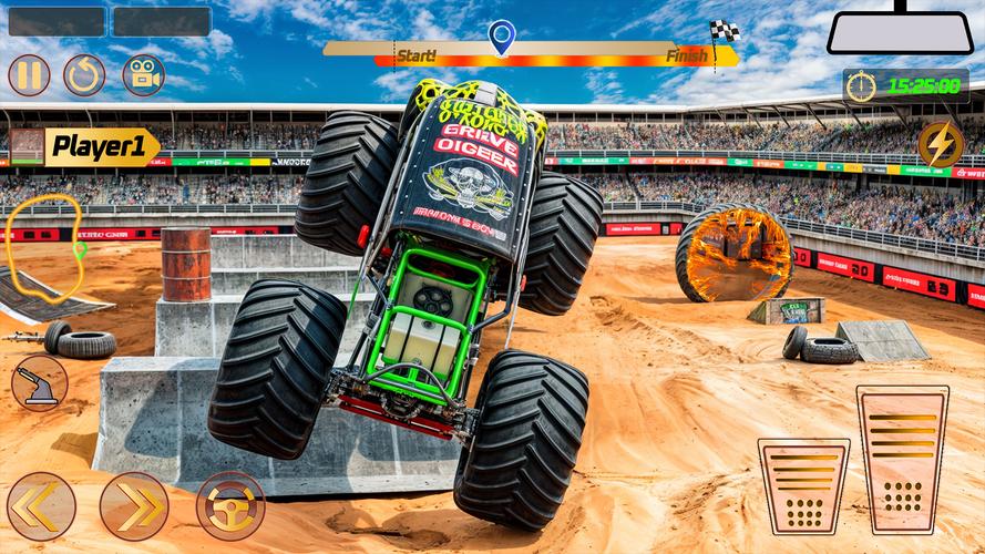 Monster Truck: Derby Games Captura de pantalla 0