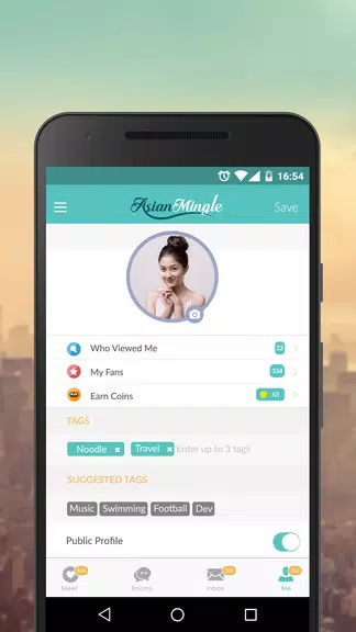 Asian Mingle：在亚洲认识、聊天和约会单身人士应用截图第2张