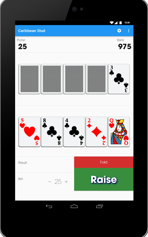 Caribbean Stud - Poker Style Card Game ဖန်သားပြင်ဓာတ်ပုံ 3
