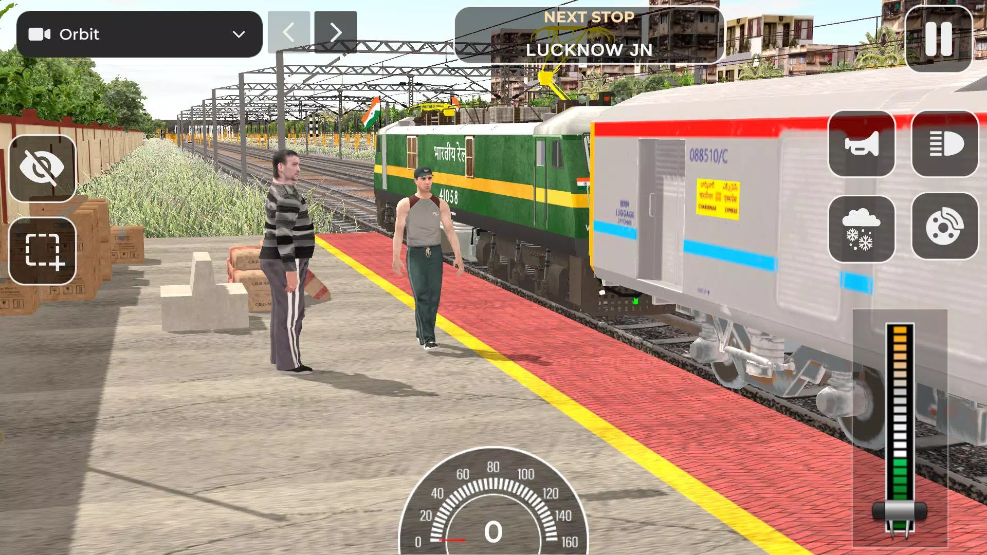 Indian Railway Train Simulator Ảnh chụp màn hình 1