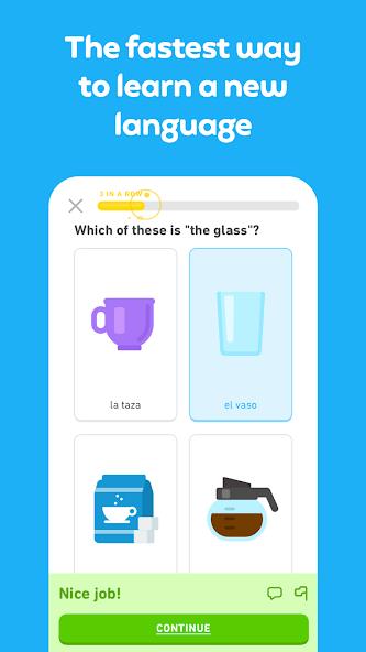 Duolingo: Language Lessons Mod Schermafbeelding 1