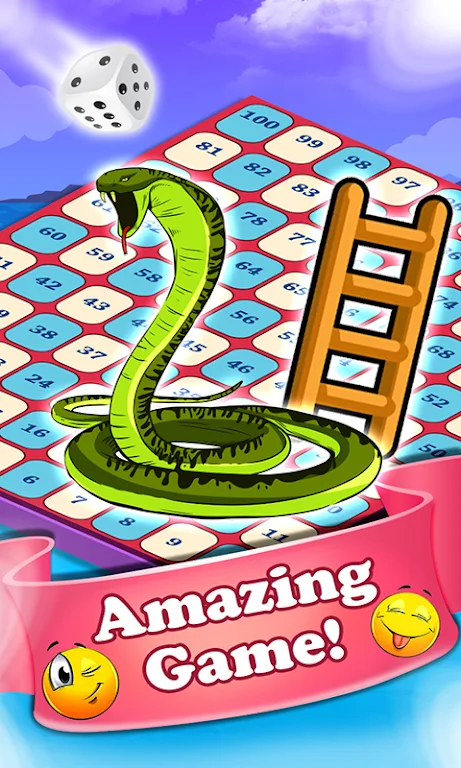 Snakes and Ladders Dice Game Скриншот 3