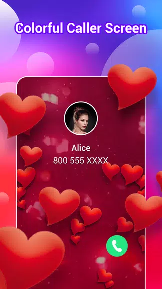 Color Call Screen - Call flash 스크린샷 1