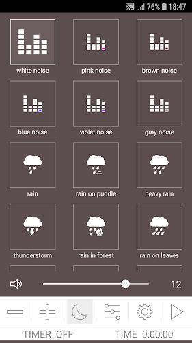 White Noise Generator Schermafbeelding 0