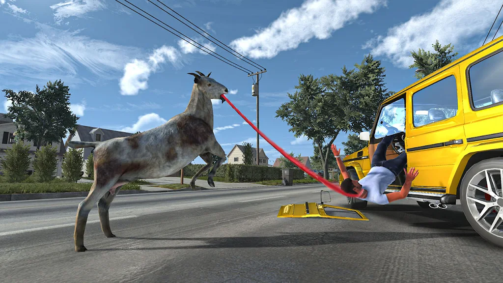 Goat Sim Crazy City Simulator ภาพหน้าจอ 0