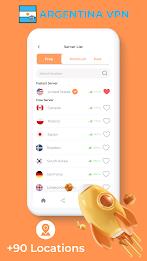 Argentina VPN - Private Proxy Screenshot 2