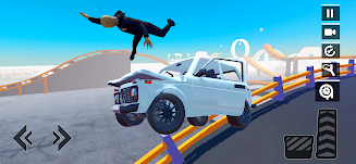 Russian Car Crash Simulator 3D Captura de tela 2