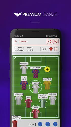 Premium League Fantasy Game ဖန်သားပြင်ဓာတ်ပုံ 3