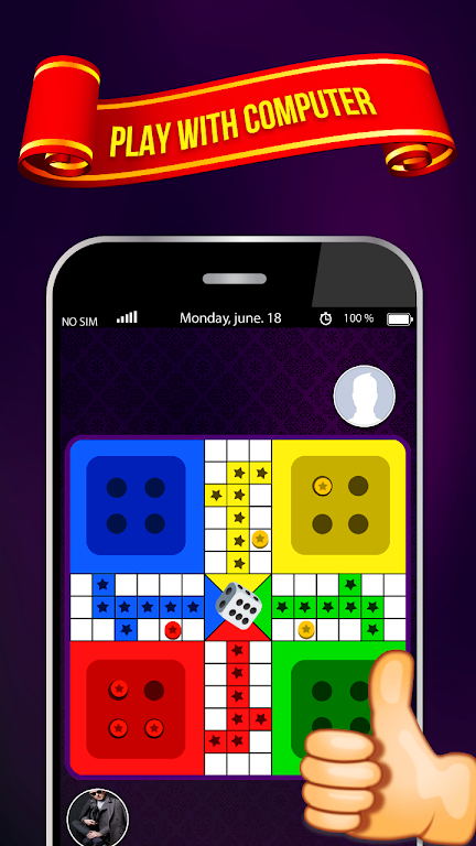 Classic Ludo Game Ekran Görüntüsü 2