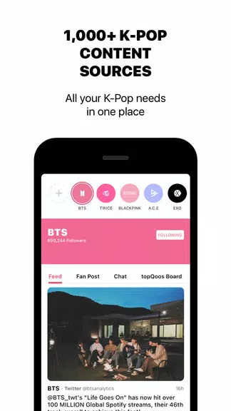 theQoos: K-Pop News, Friends, Music & Community Tangkapan skrin 3