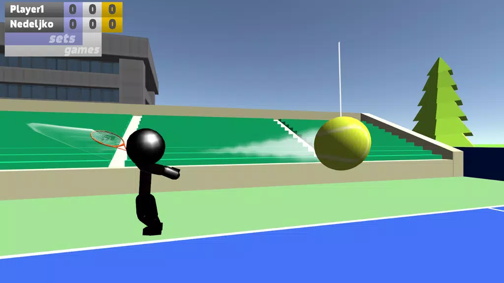 Stickman 3D Tennis應用截圖第0張