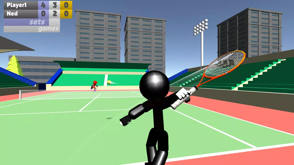Stickman 3D Tennis應用截圖第1張
