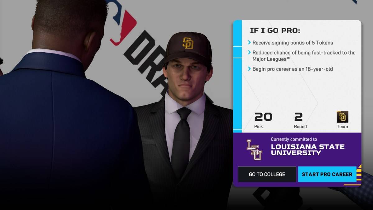 在美国职业棒球大联盟（MLB）的大学和专业人士之间选择展览25号公路。