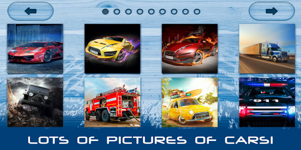 Cars Puzzles Game for boys Captura de tela 0