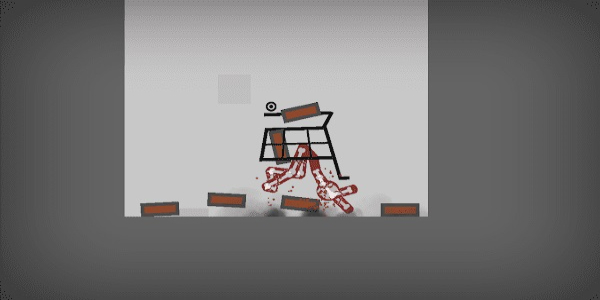 Stickman Dismounting Mod Скриншот 1