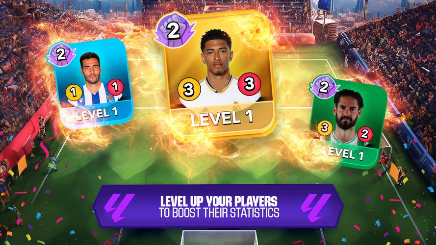 LALIGA CLASH Soccer Battle Captura de pantalla 1