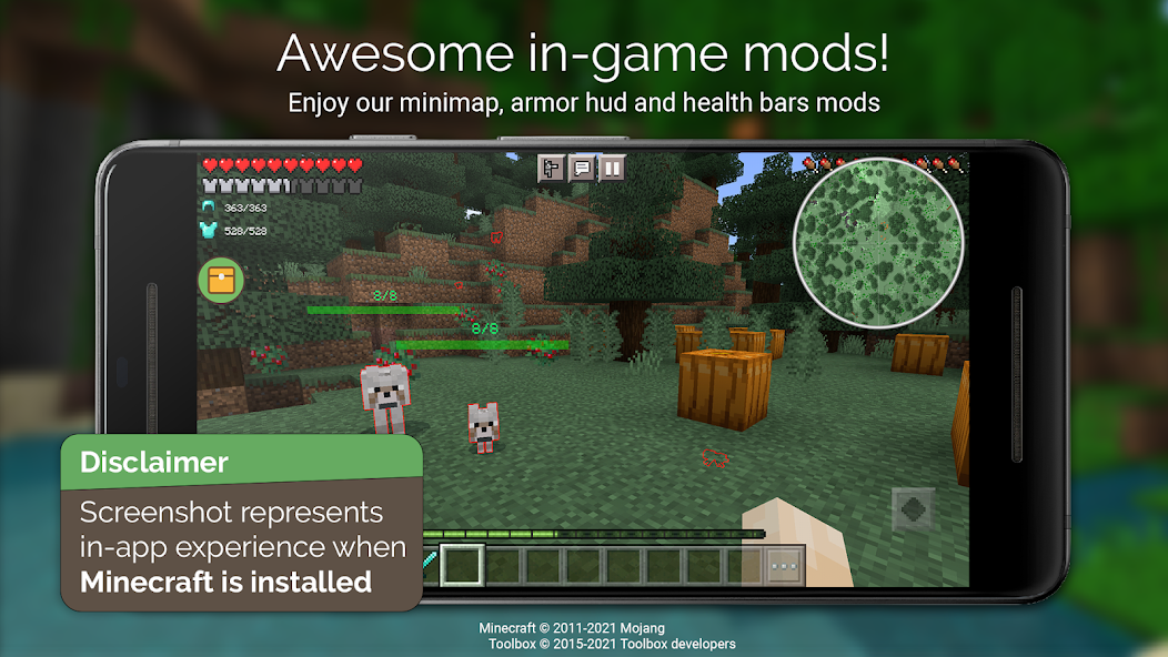Toolbox for Minecraft: PE Capture d'écran 0