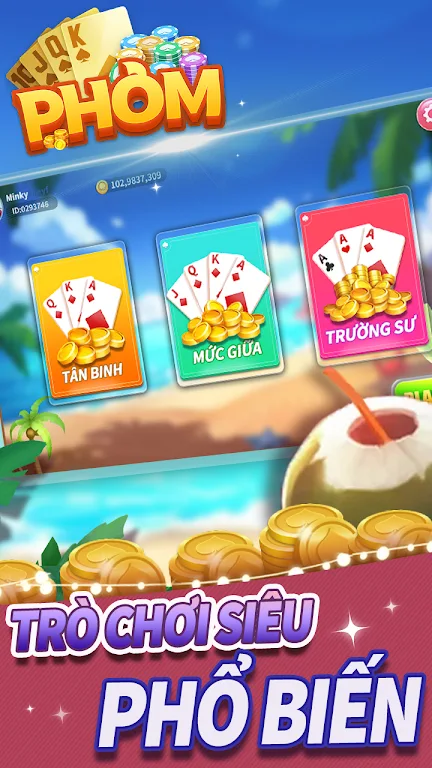 Schermata Phom Poker-Phỏm 2