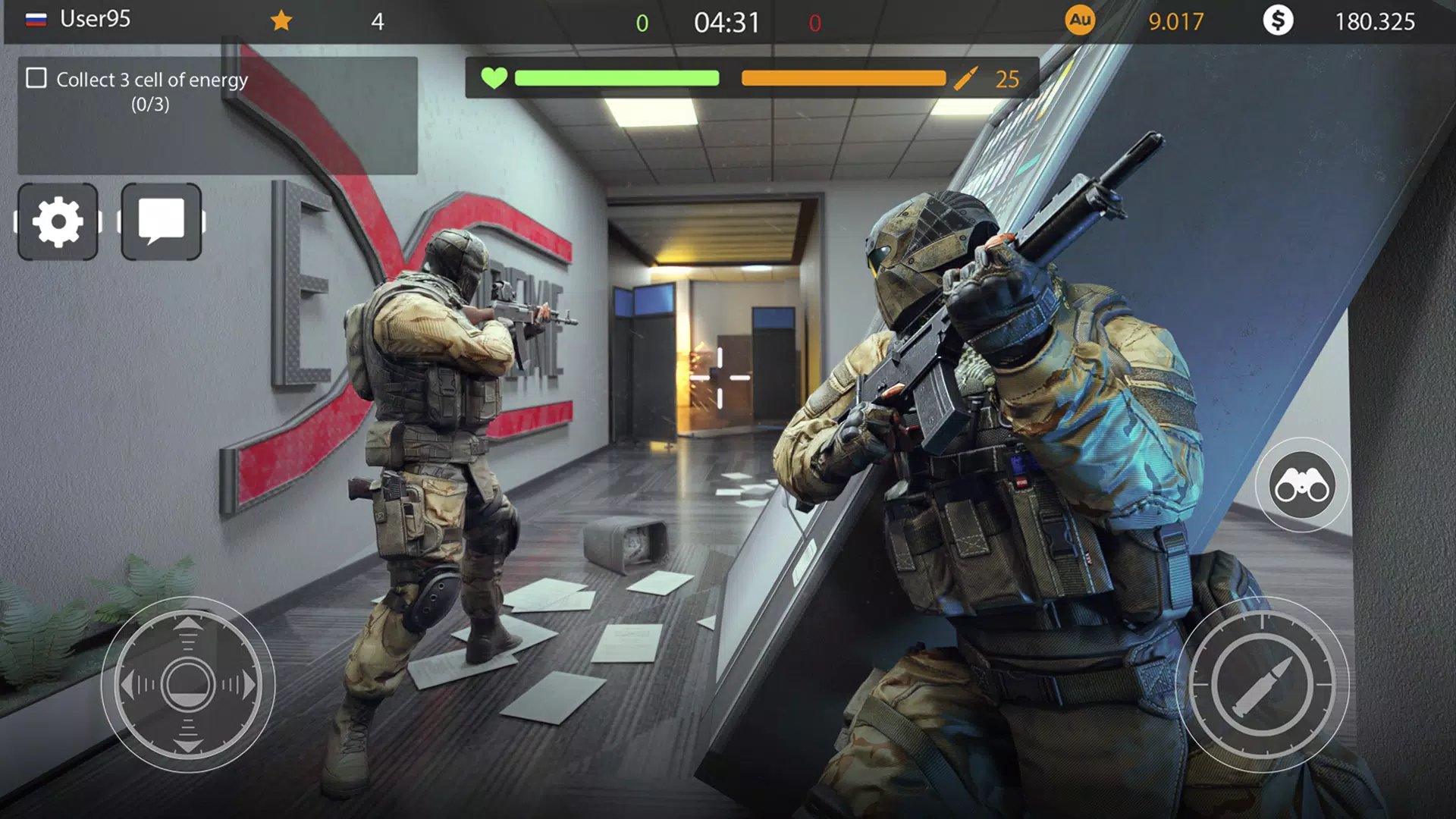 Code of War：Gun Shooting Games Captura de tela 0
