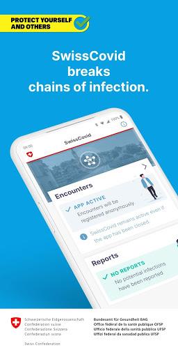 SwissCovid Captura de pantalla 1